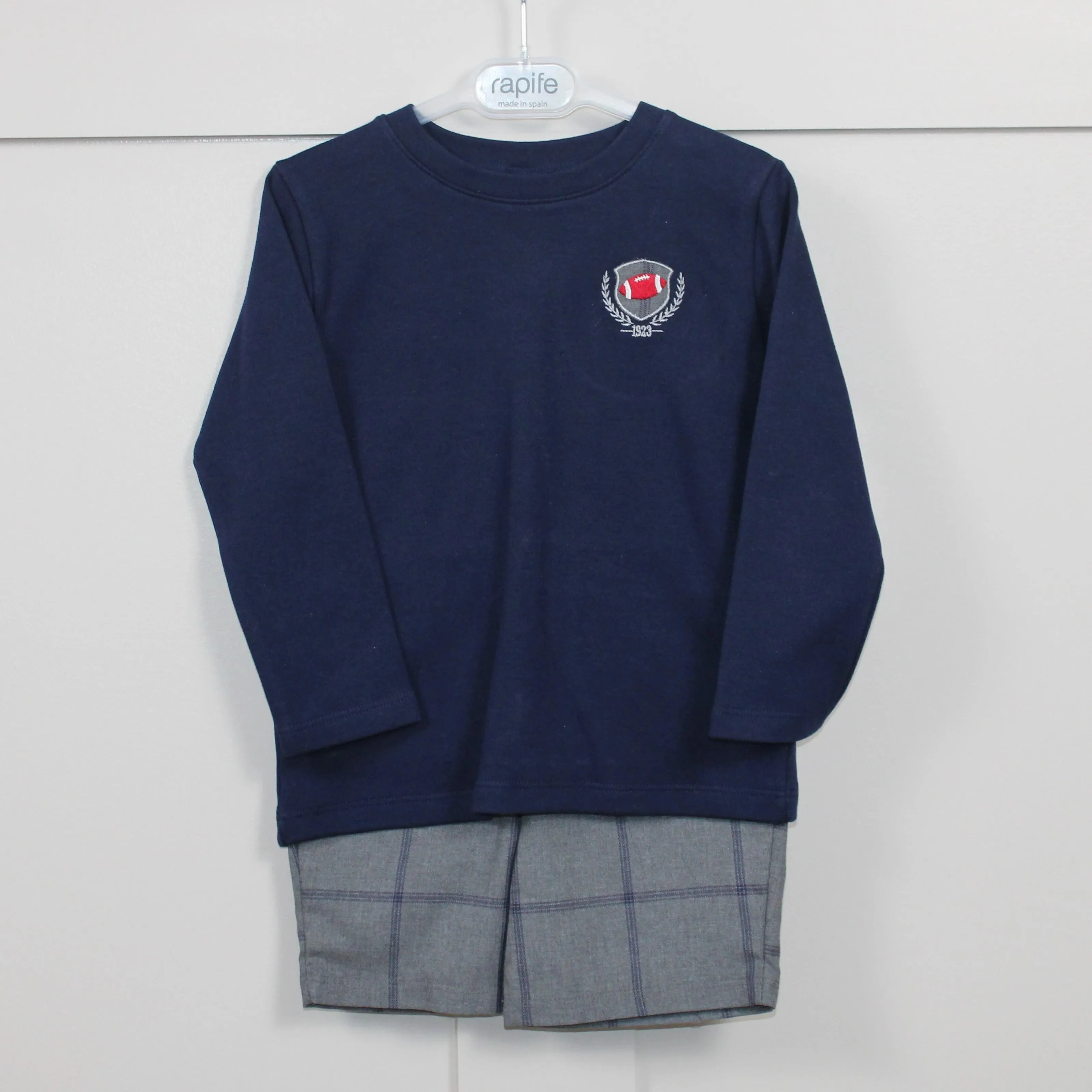 Boys Long Sleeve T and Shorts