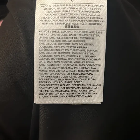 BR Banana Republic Pleather Mini Skirt NWT, size 0