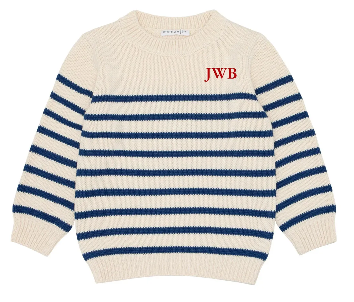 Breton Stripe Knit Sweater