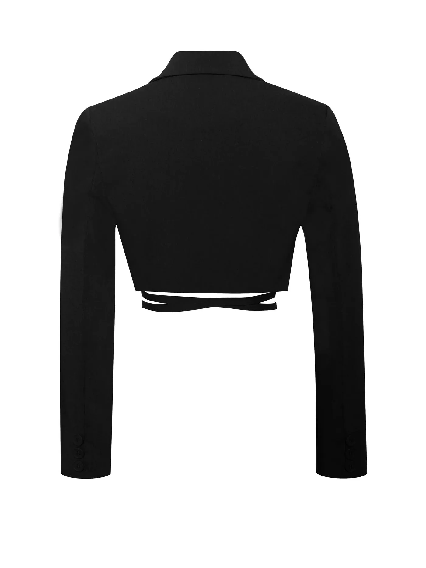 Camille Crossover Skirt  Co-ORD x Black