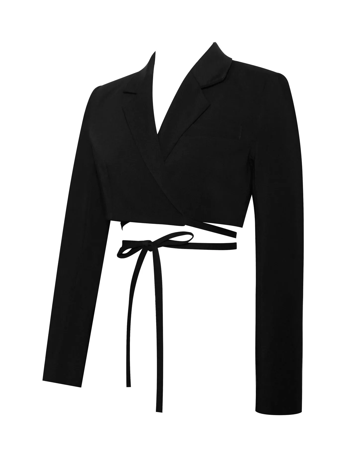 Camille Crossover Skirt  Co-ORD x Black