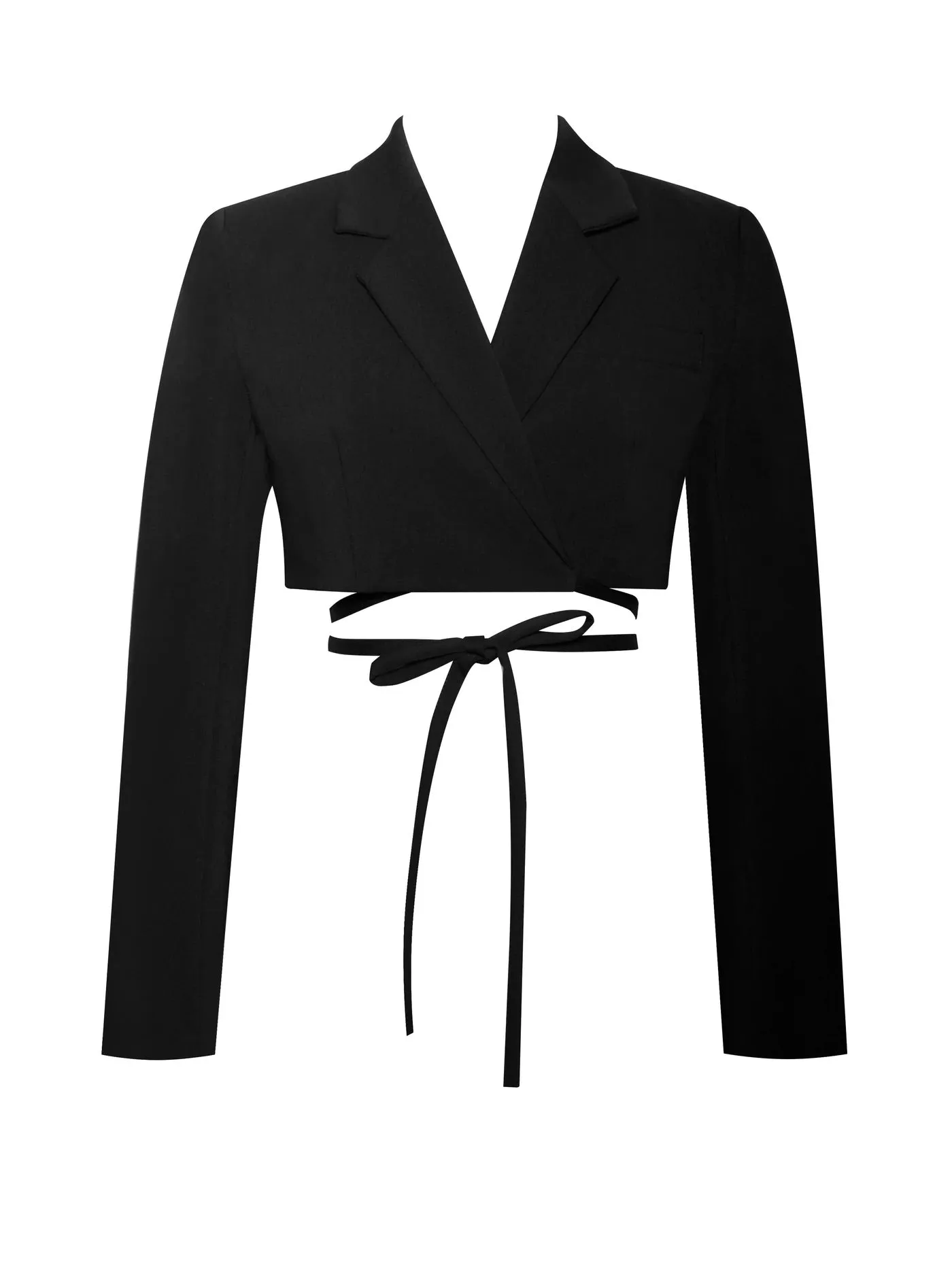 Camille Crossover Skirt  Co-ORD x Black