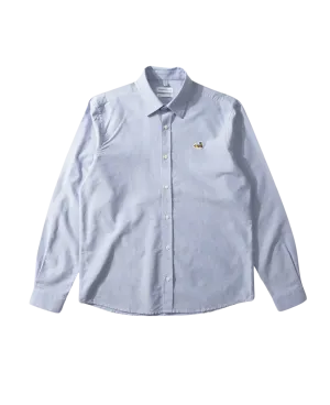 Camisa Edmmond Studios Bd Plain Navy Duck Edition