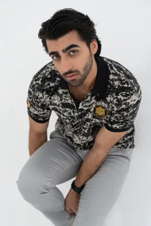 Camouflage Polo Shirt