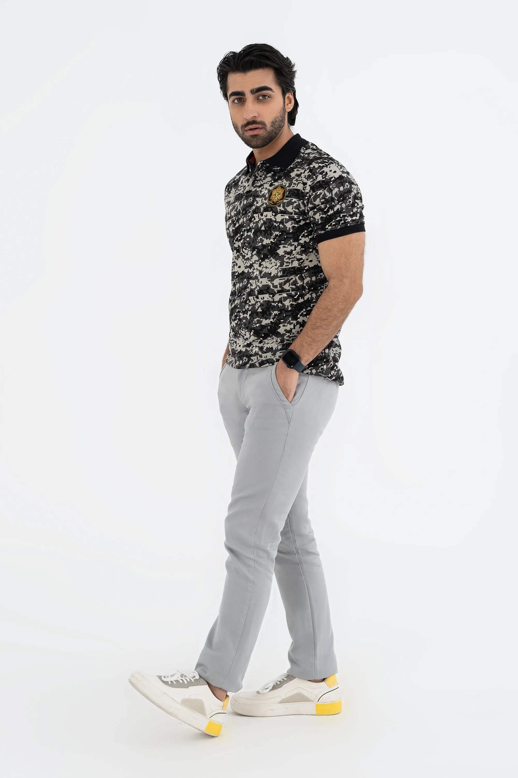 Camouflage Polo Shirt