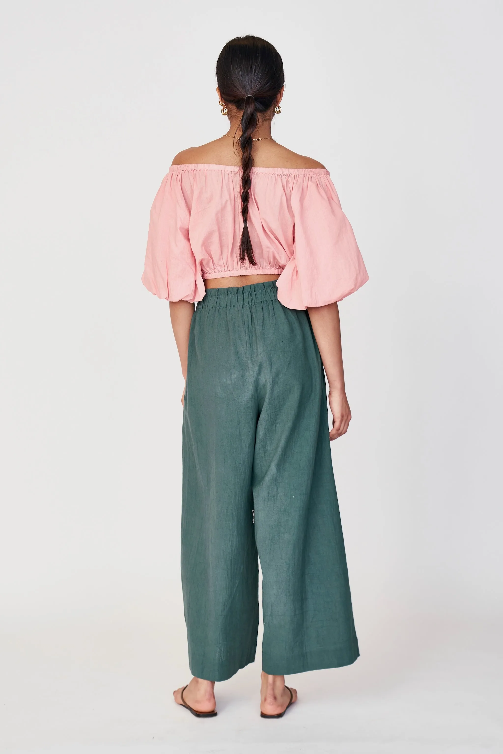 Capri Bubble Top in Pink