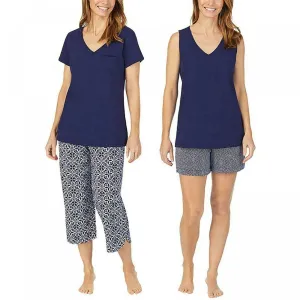 Carole Hochman Women's 4 Piece Knit Pajama Set