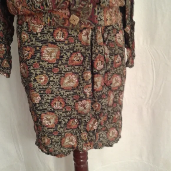 Carole Little skirt top set outfit 8 Floral