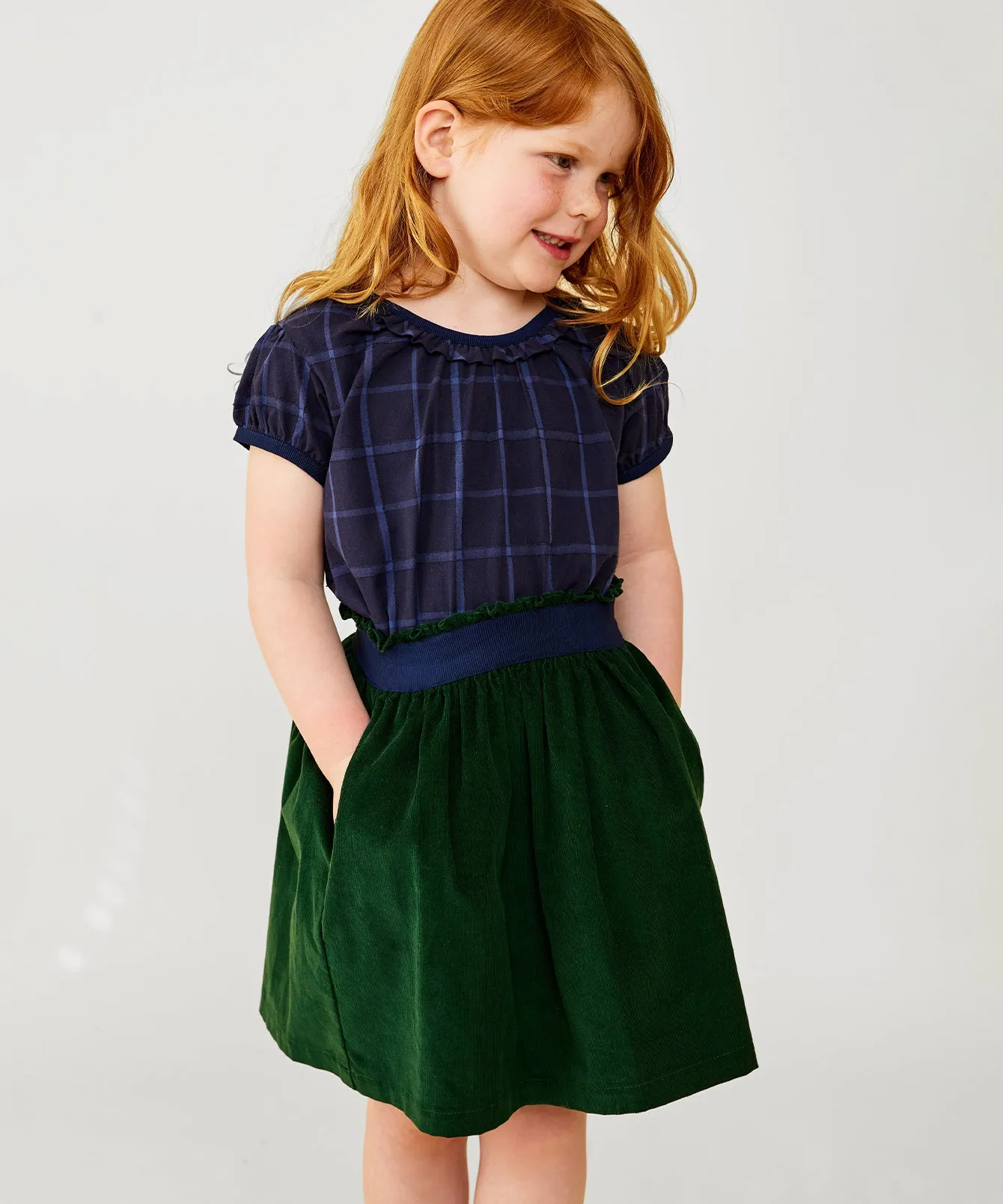 Carter Skirt, Forest Corduroy