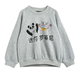 CAT AND PANDA SWEATSHIRT