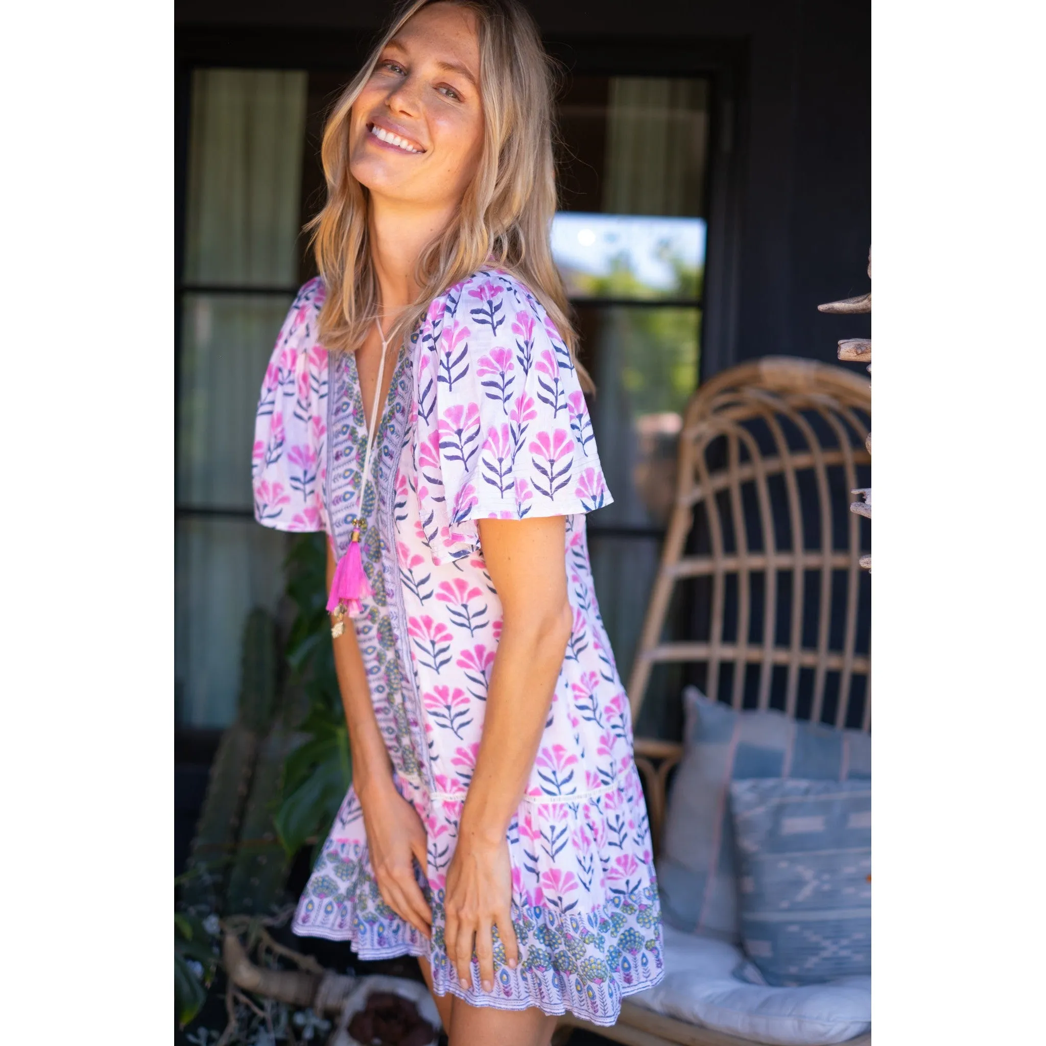 Cat Mini Dress