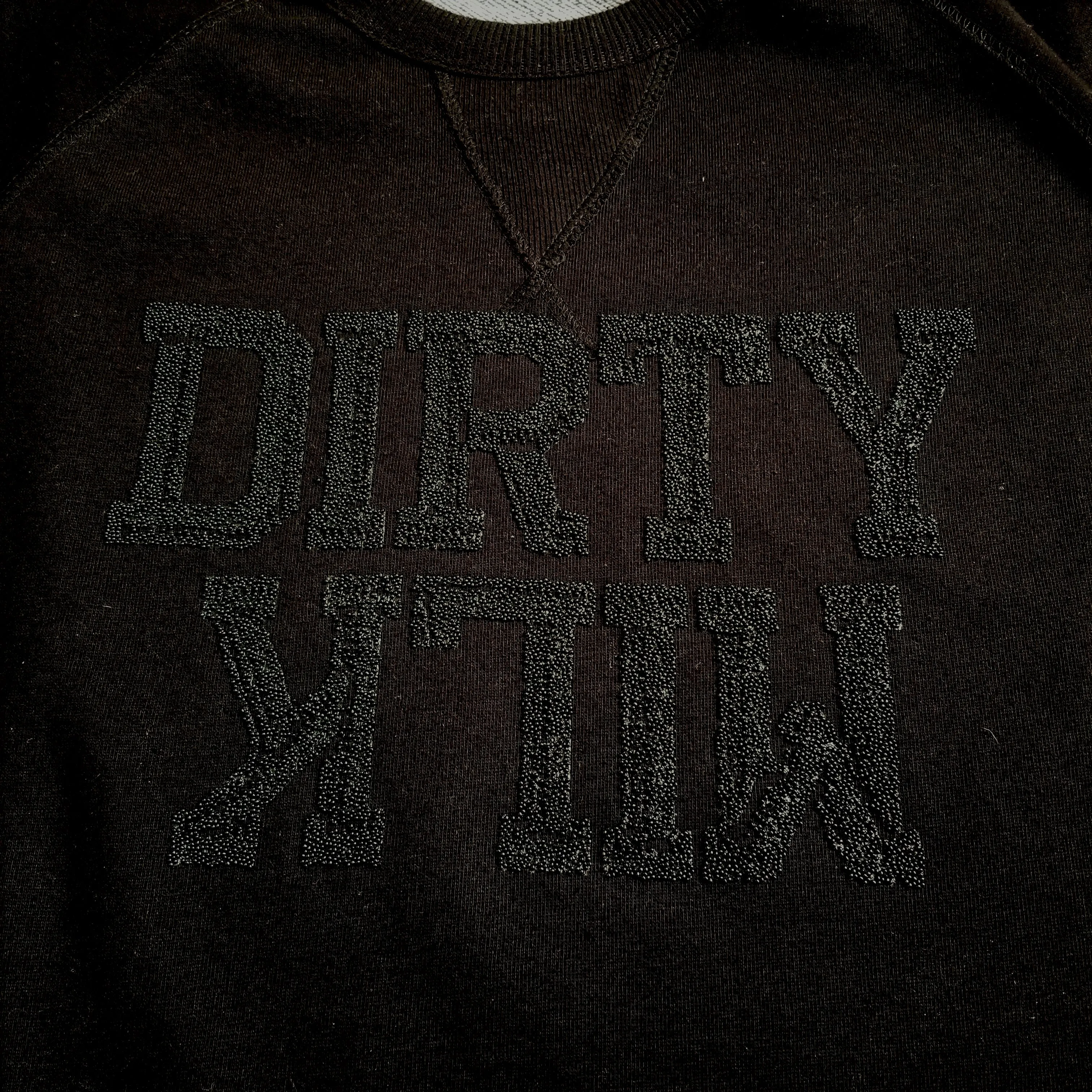 Caviar Script Crew Sweat Black