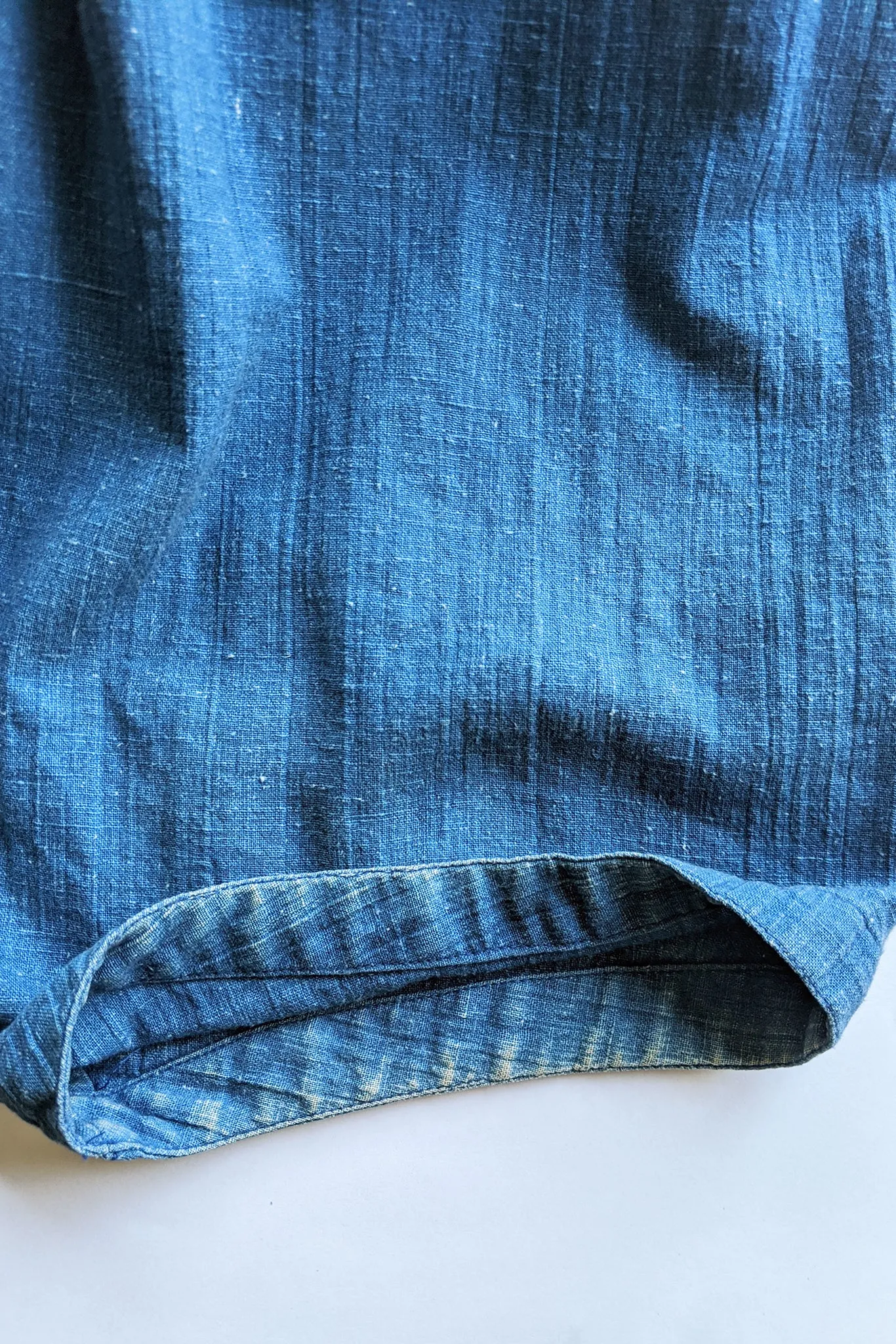 Chambray Harem Crop Pant