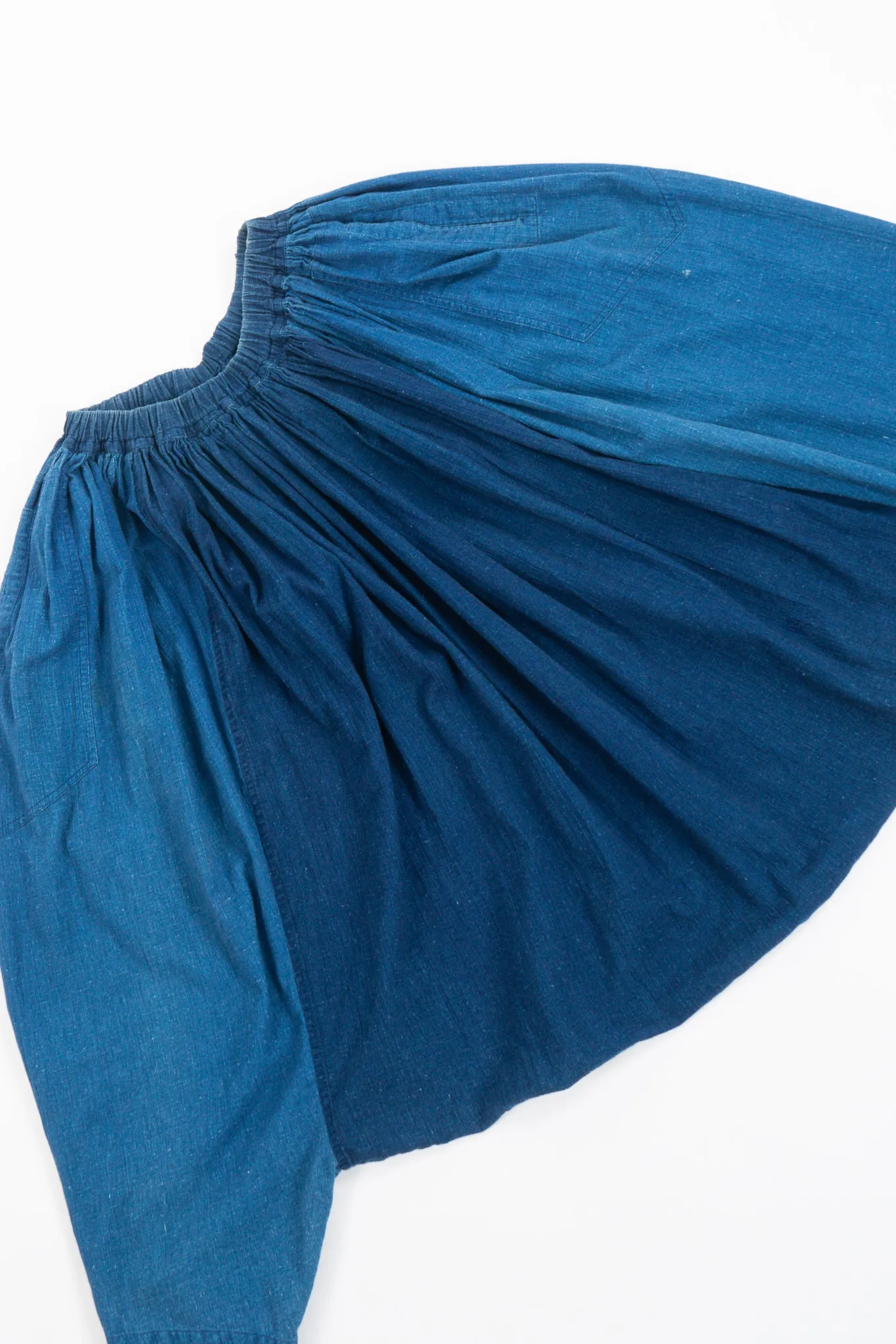 Chambray Harem Crop Pant