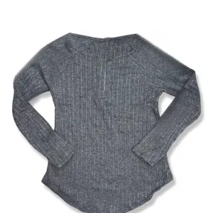 Charcoal Variegated Henley