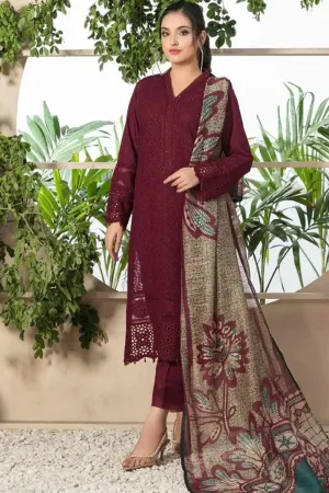 Chickenkari 3PC Lawn Embroidered Q299