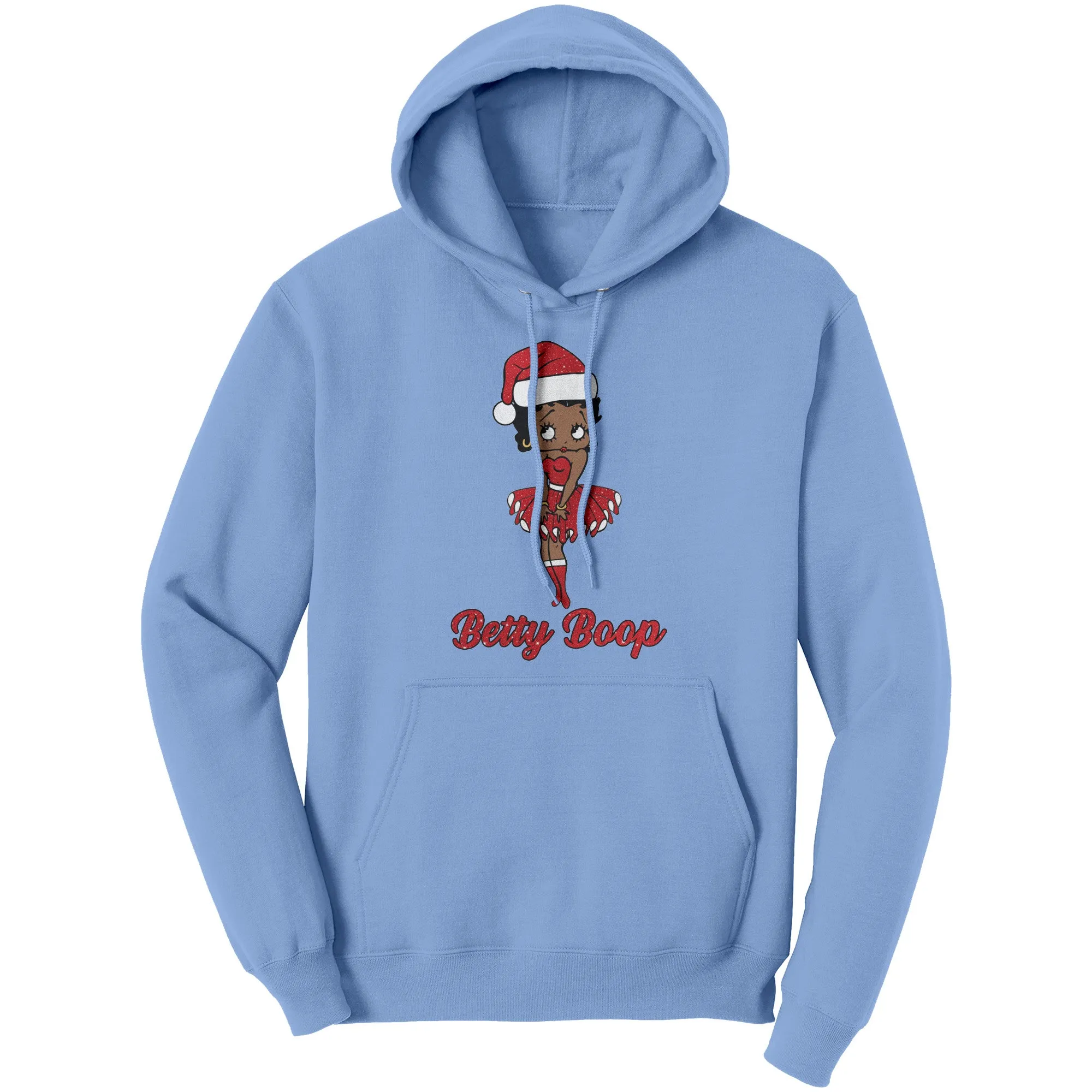 Christmas Santa Hoodie Betty Boop Hoodie Santa Claus Hoodie Christmas Gifts For Her Unique Holiday Gift Womens Clothing Christmas Sweater