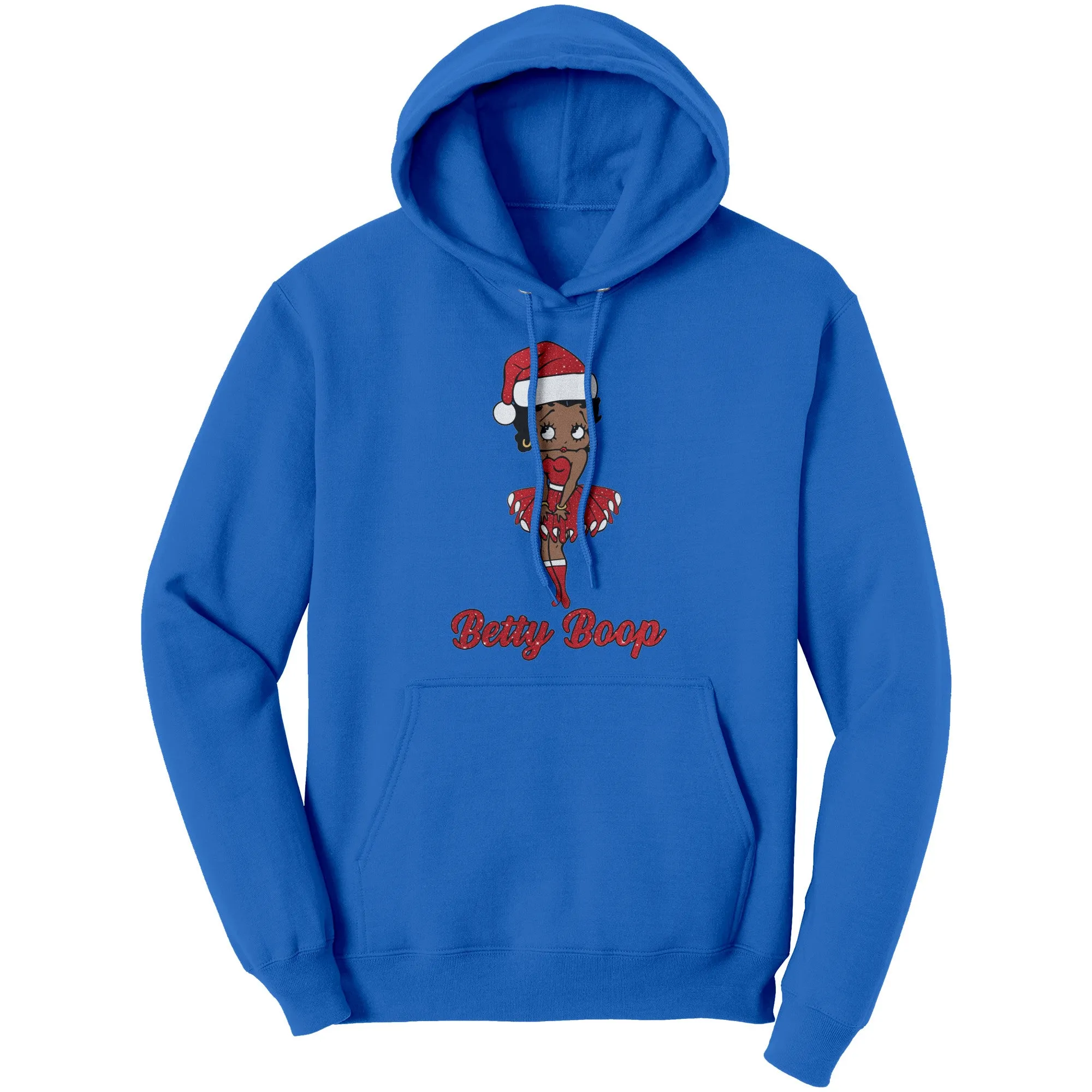 Christmas Santa Hoodie Betty Boop Hoodie Santa Claus Hoodie Christmas Gifts For Her Unique Holiday Gift Womens Clothing Christmas Sweater