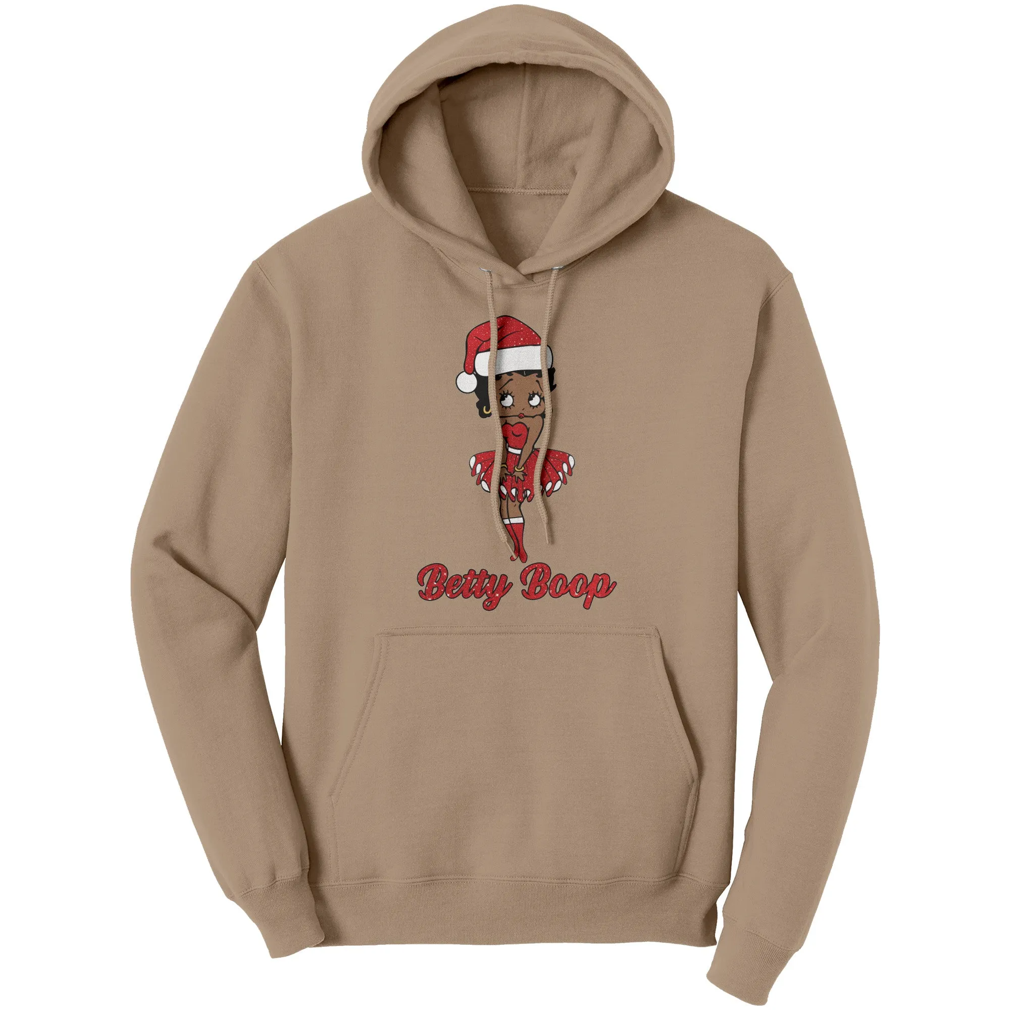 Christmas Santa Hoodie Betty Boop Hoodie Santa Claus Hoodie Christmas Gifts For Her Unique Holiday Gift Womens Clothing Christmas Sweater