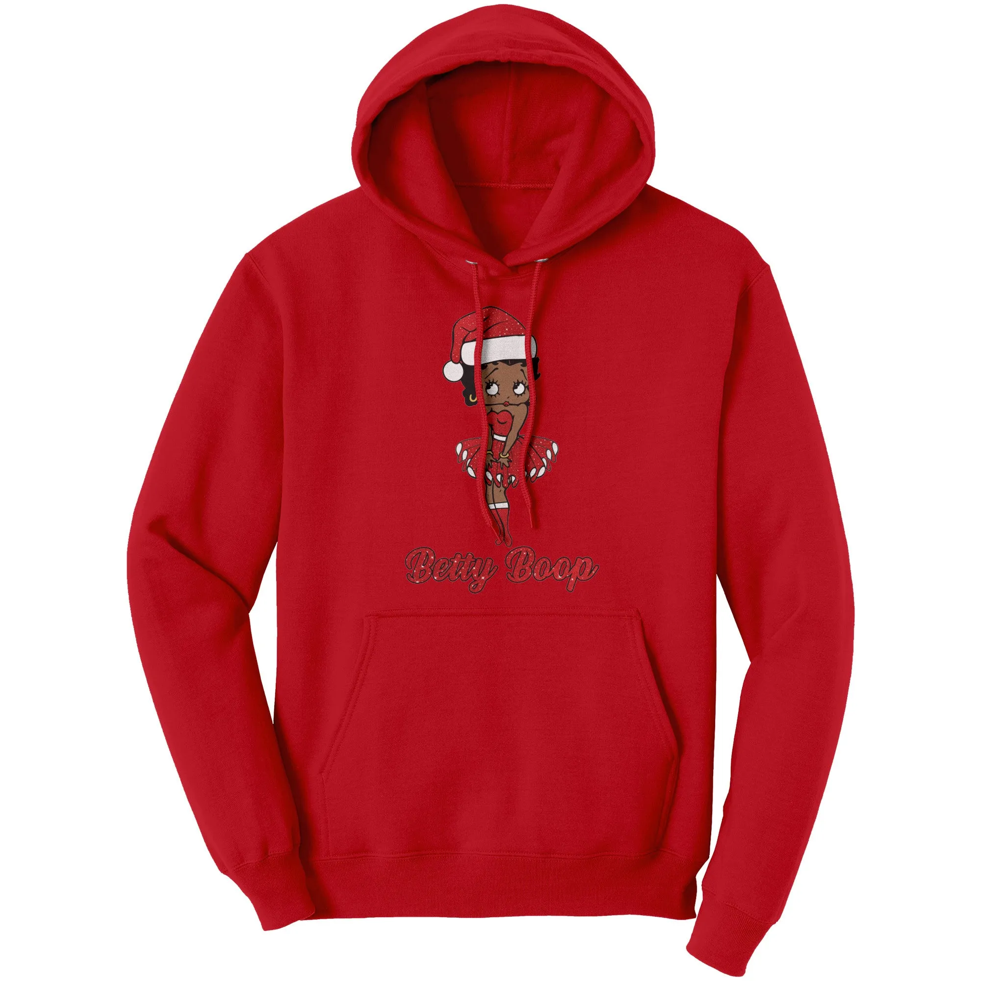Christmas Santa Hoodie Betty Boop Hoodie Santa Claus Hoodie Christmas Gifts For Her Unique Holiday Gift Womens Clothing Christmas Sweater