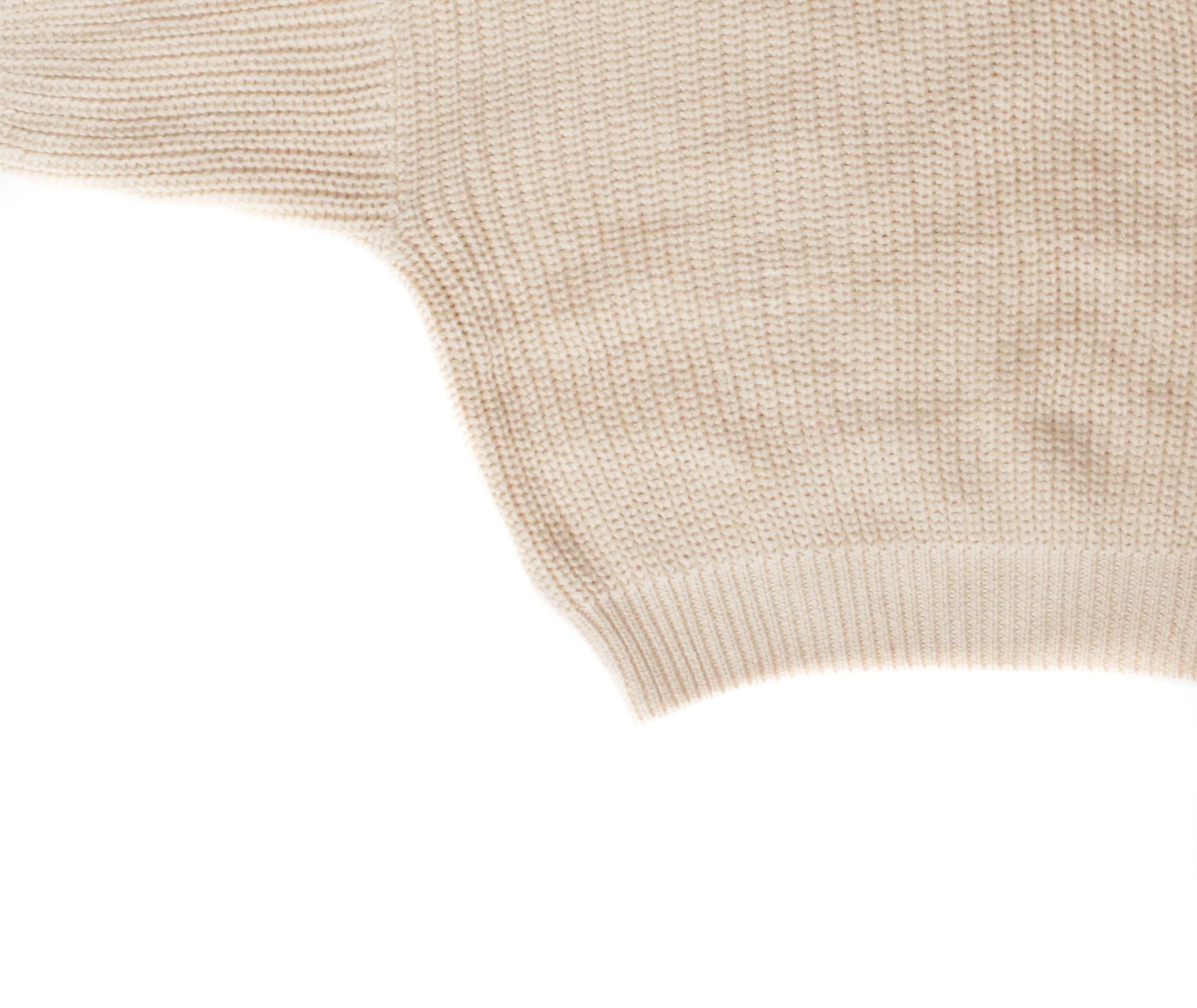Chunky Knit Sweater | Almond