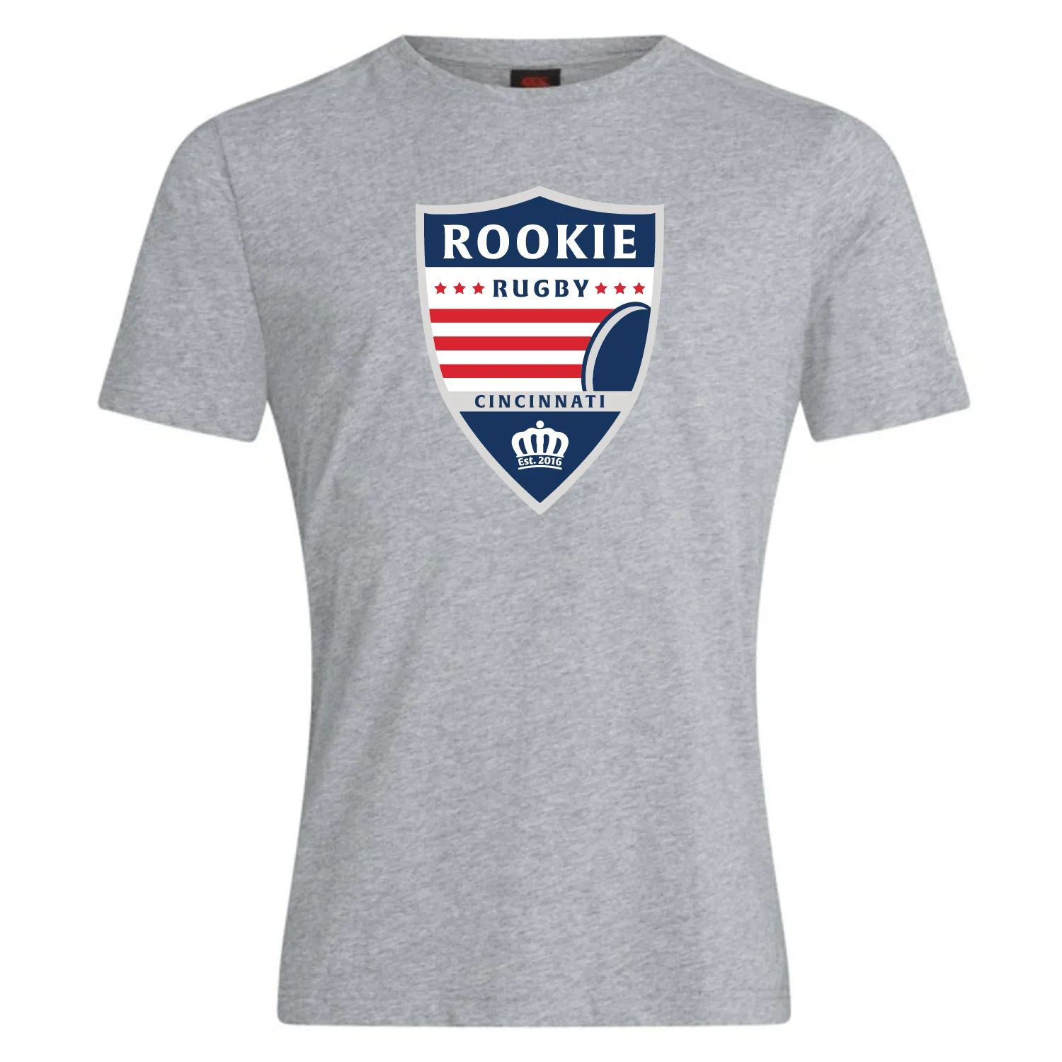 Cincinnati Rookie Rugby Club Plain Tee by Canterbury