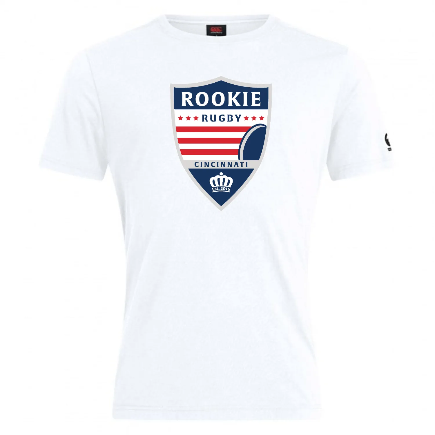 Cincinnati Rookie Rugby Club Plain Tee by Canterbury