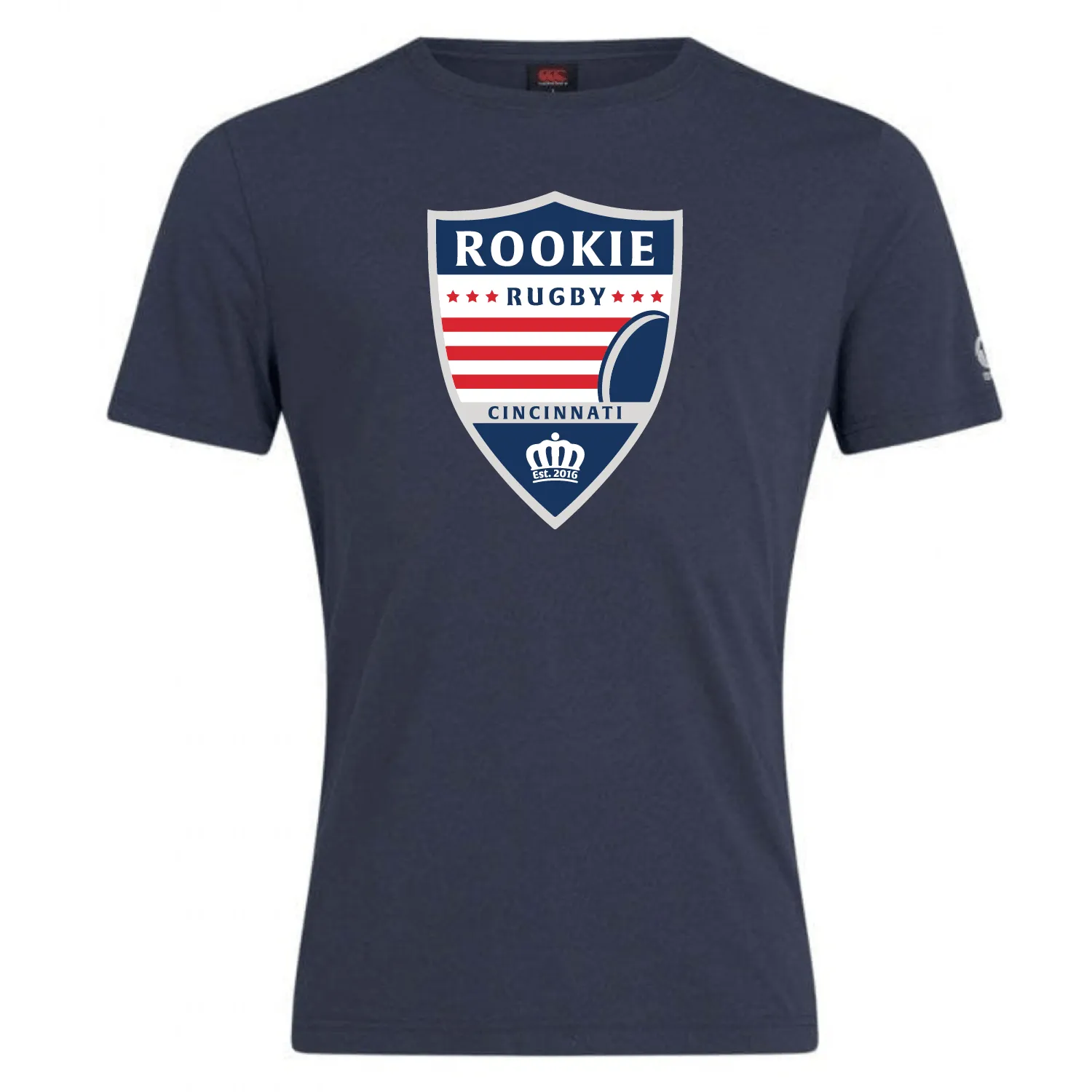 Cincinnati Rookie Rugby Club Plain Tee by Canterbury