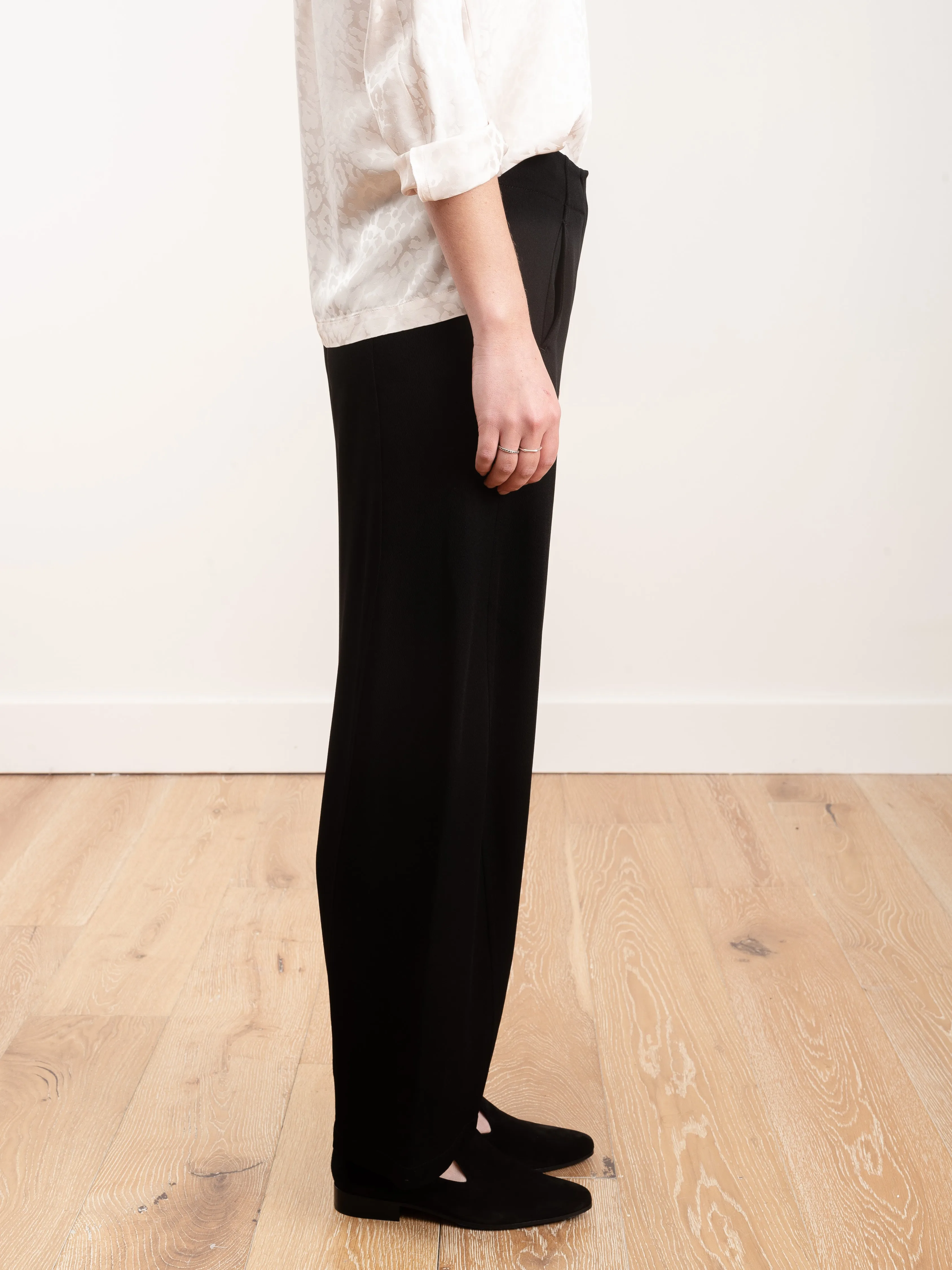 circle pant - black