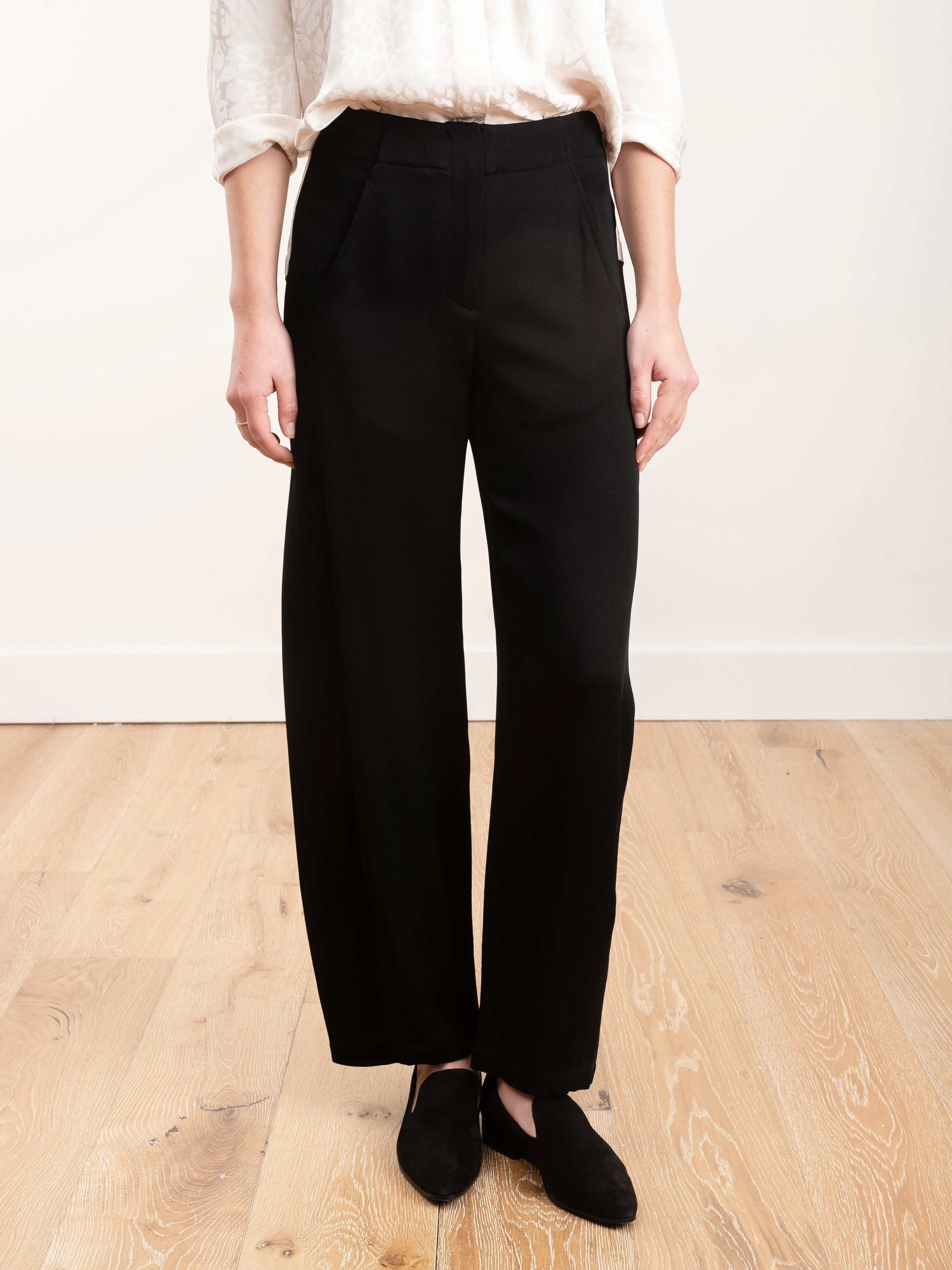 circle pant - black