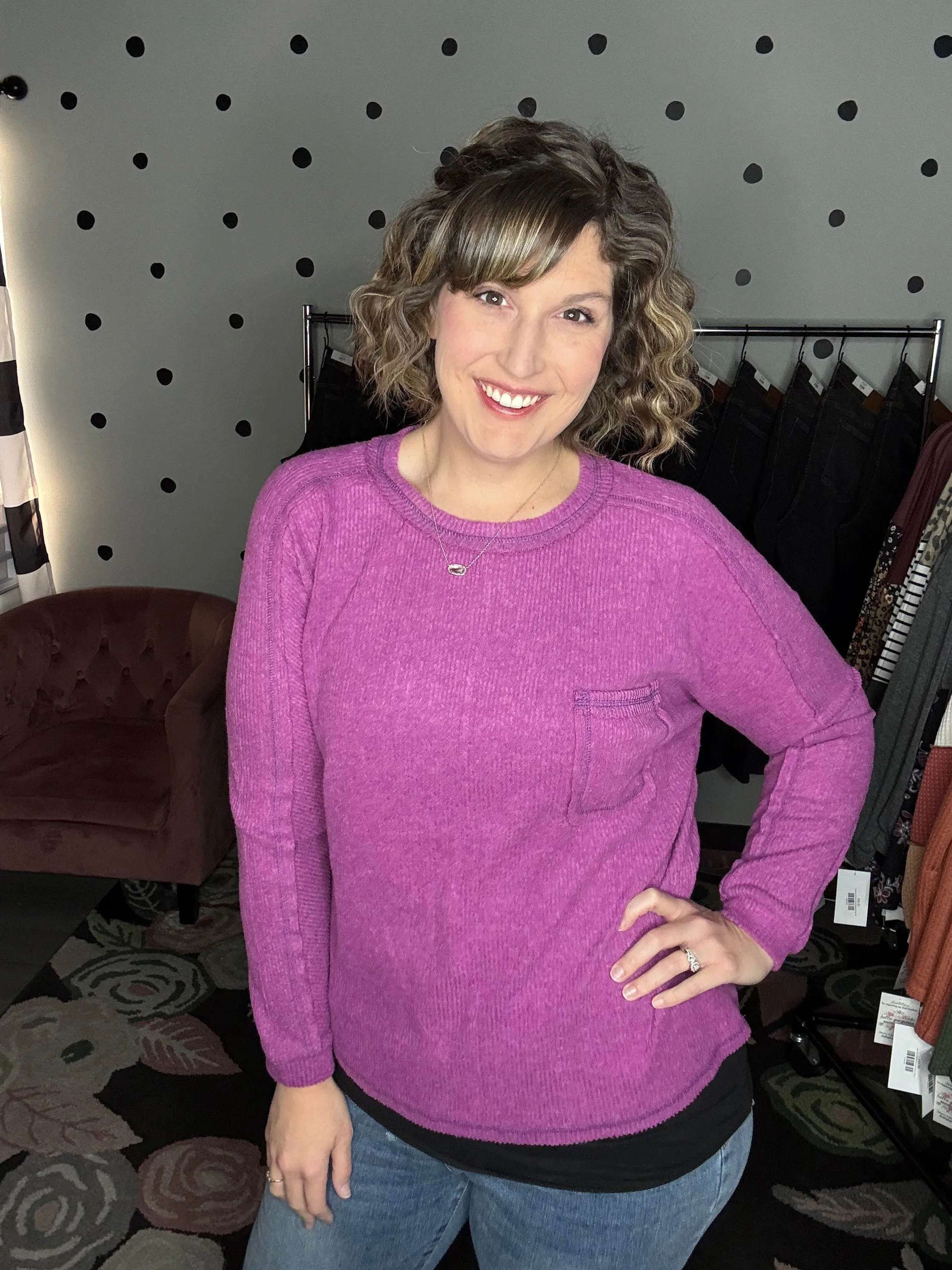 Claire | Ribbed Sweater