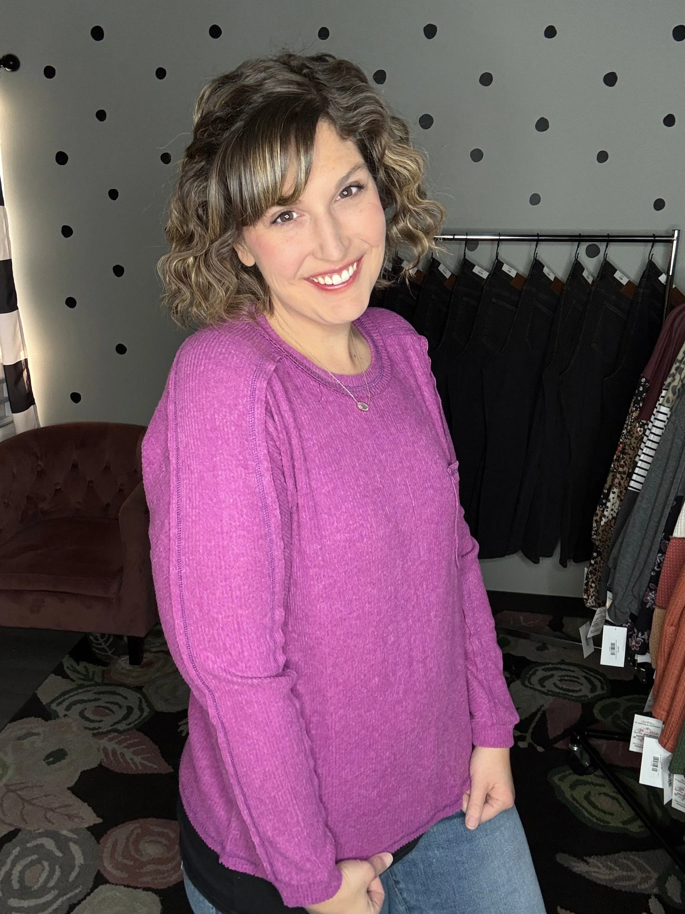 Claire | Ribbed Sweater