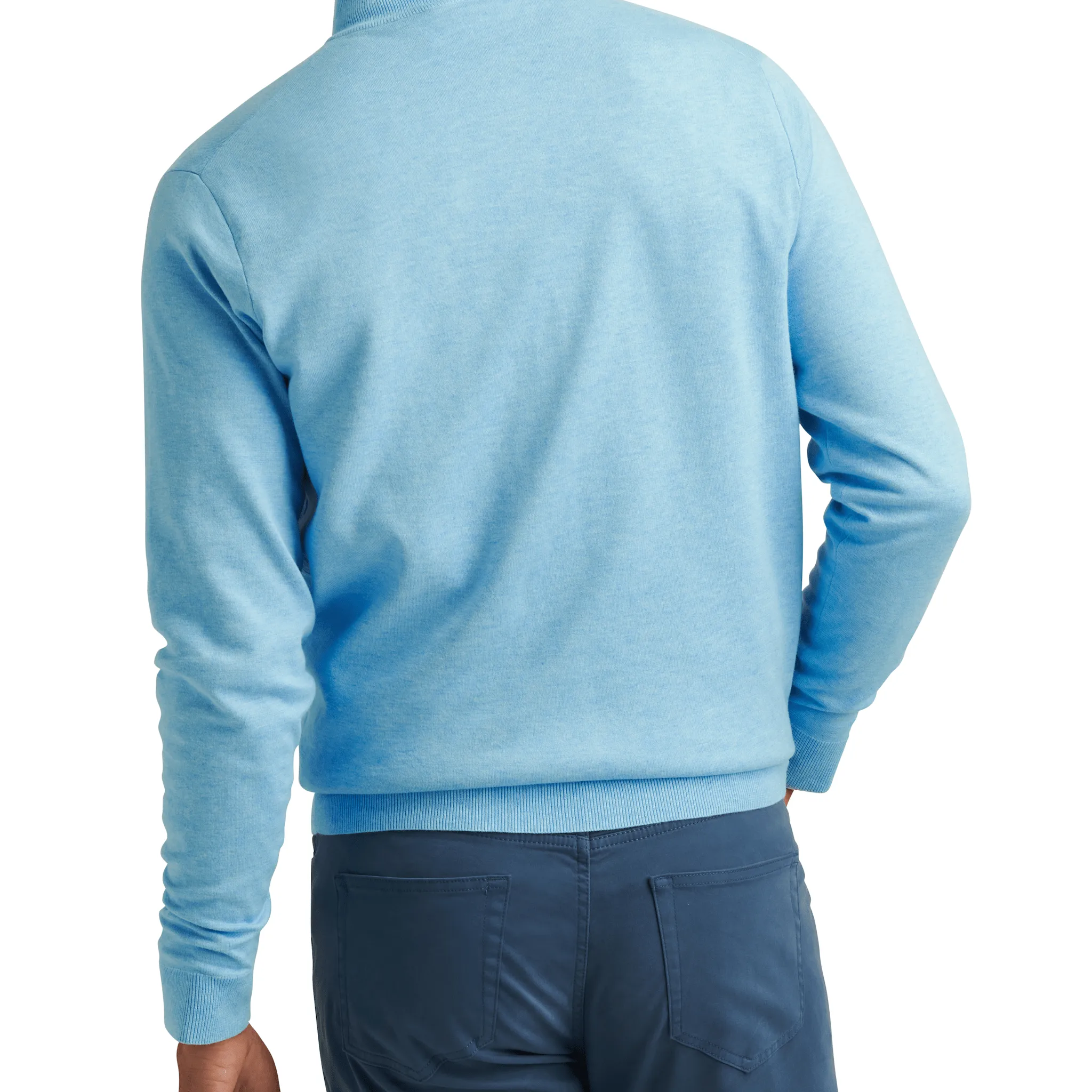 Coolspun Cotton Quarter Zip Sweater