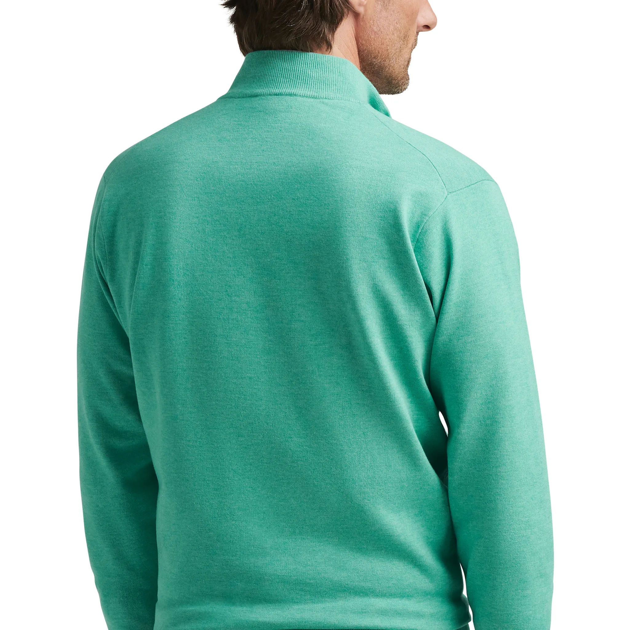 Coolspun Cotton Quarter Zip Sweater