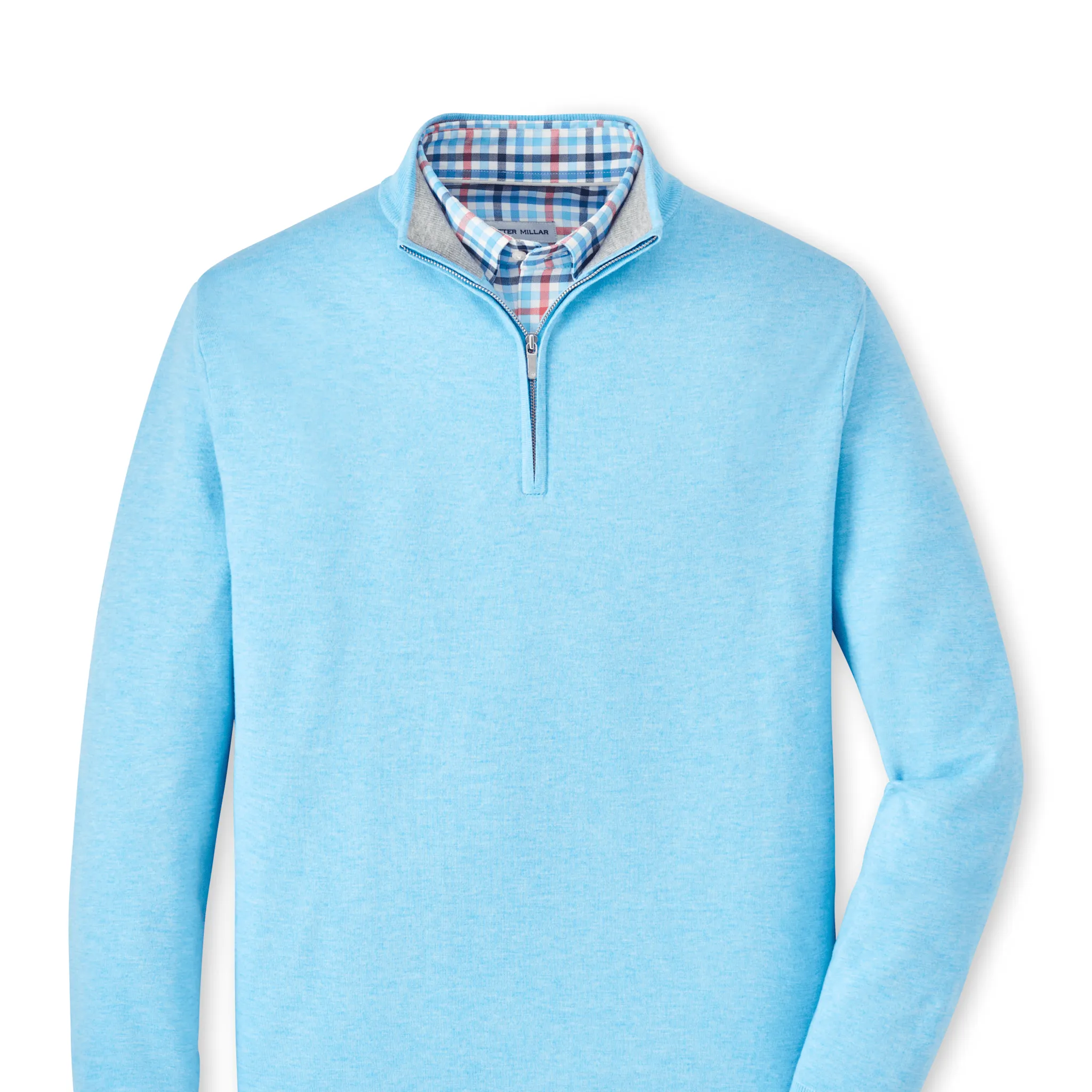 Coolspun Cotton Quarter Zip Sweater