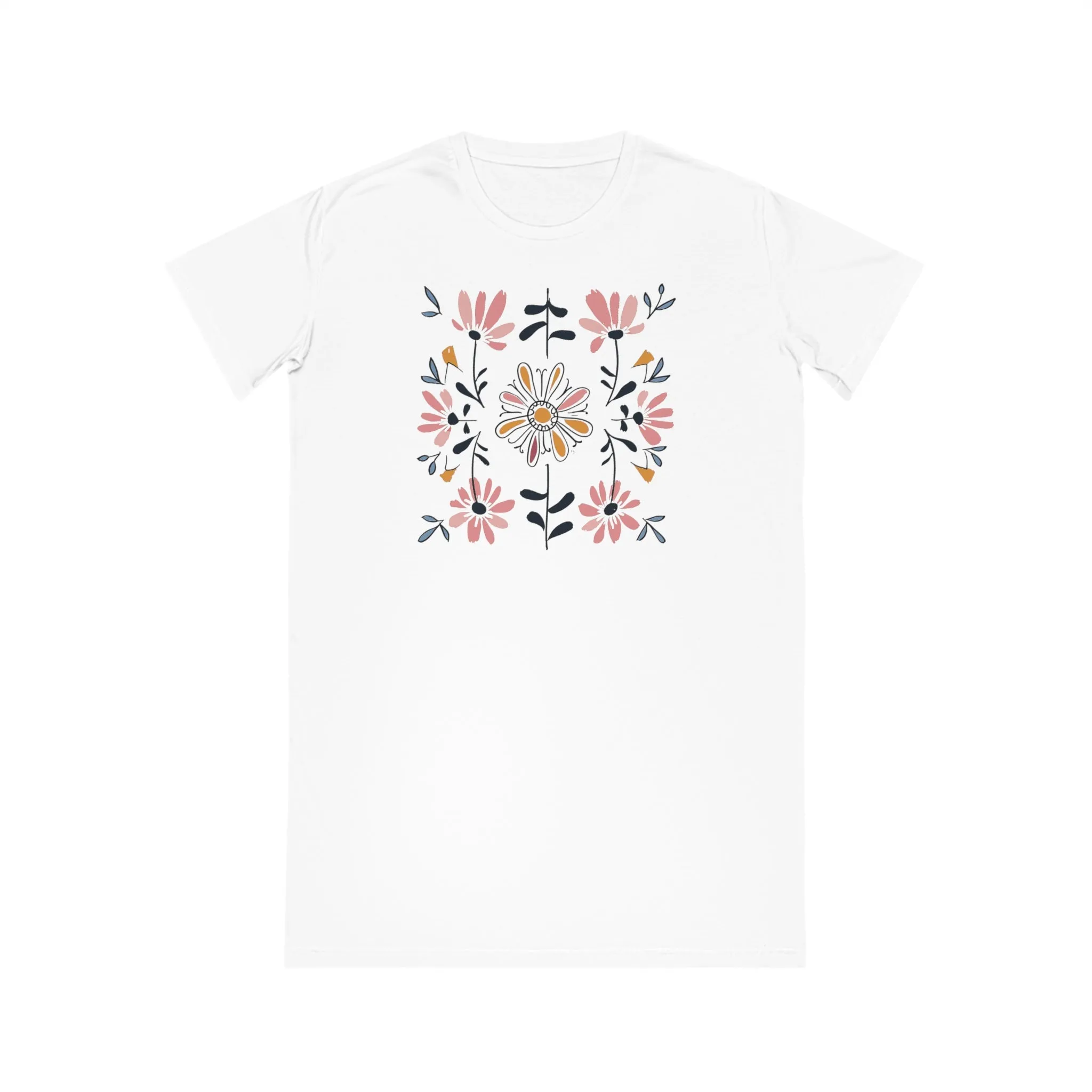 Copy of spinner t-shirt dress - surf