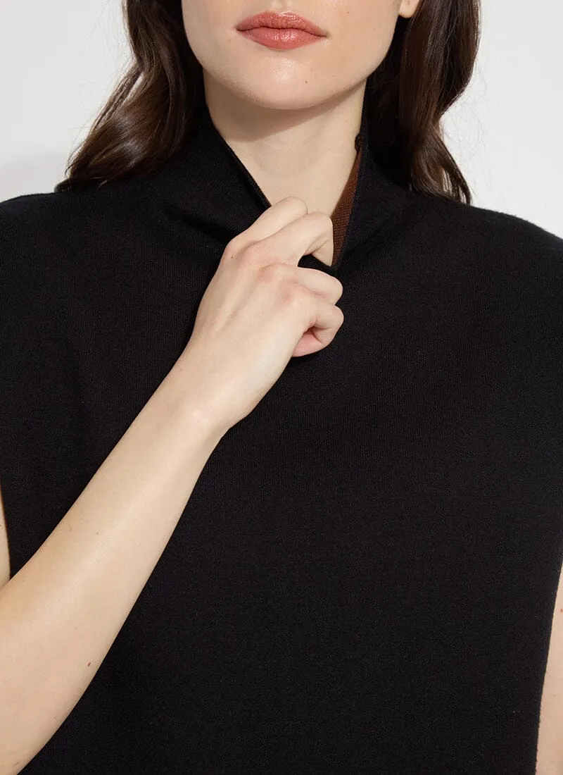 Cortado Knit Sweater Tunic | Black