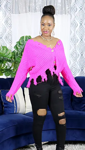 Cotton Candy Sweater