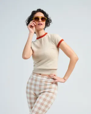 cotton cashmere tee