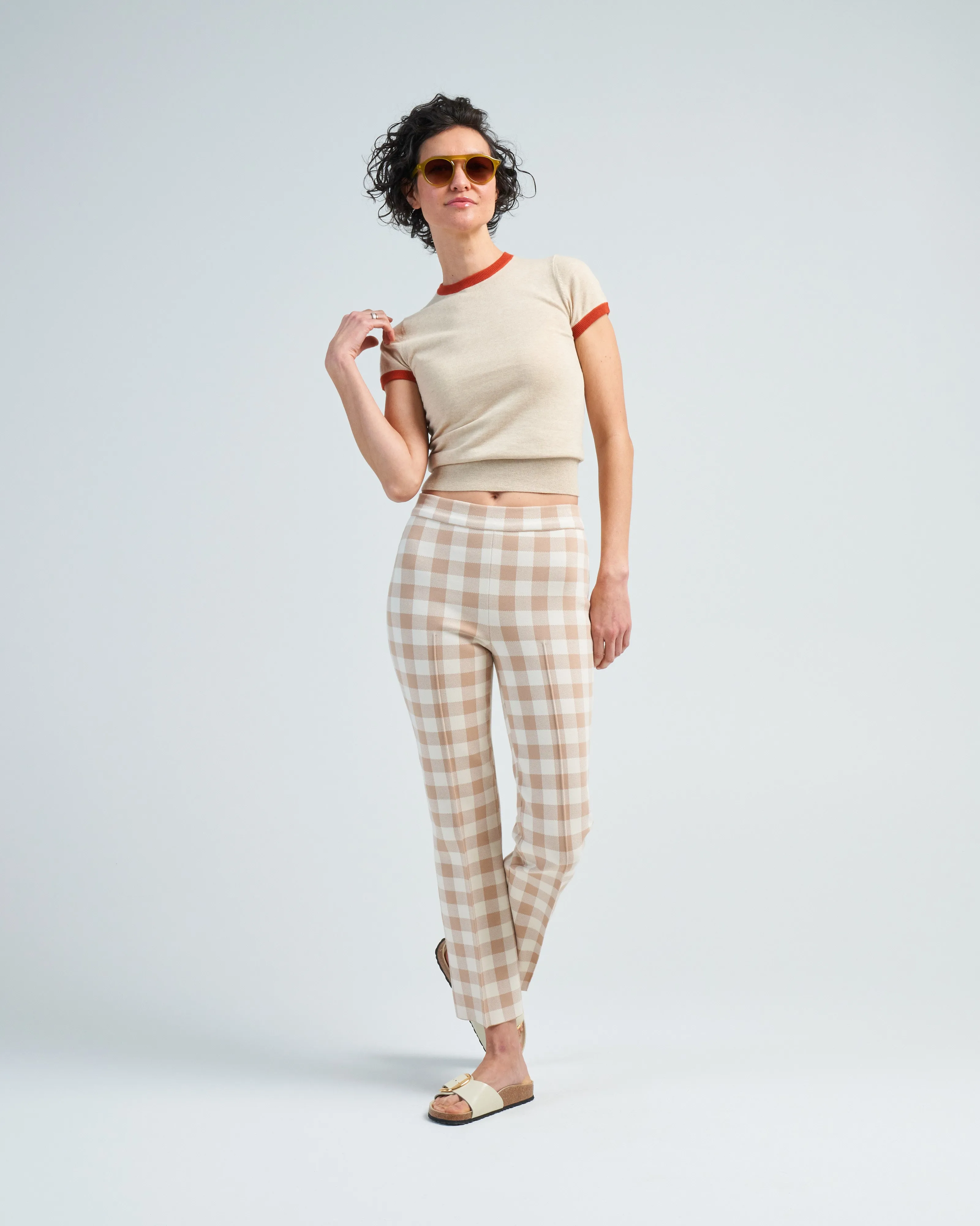 cotton cashmere tee