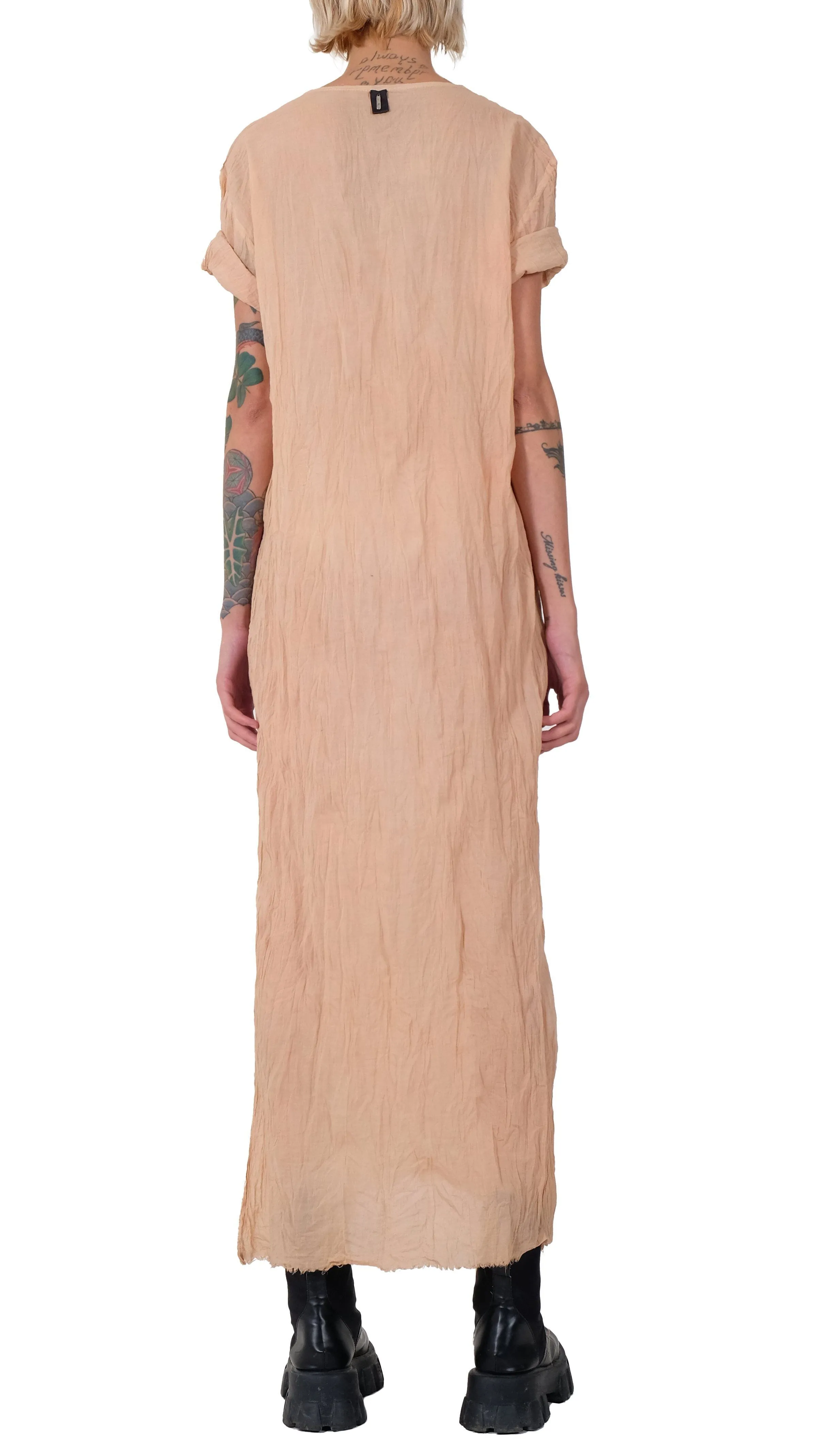 Cotton Long T-Shirt Dress