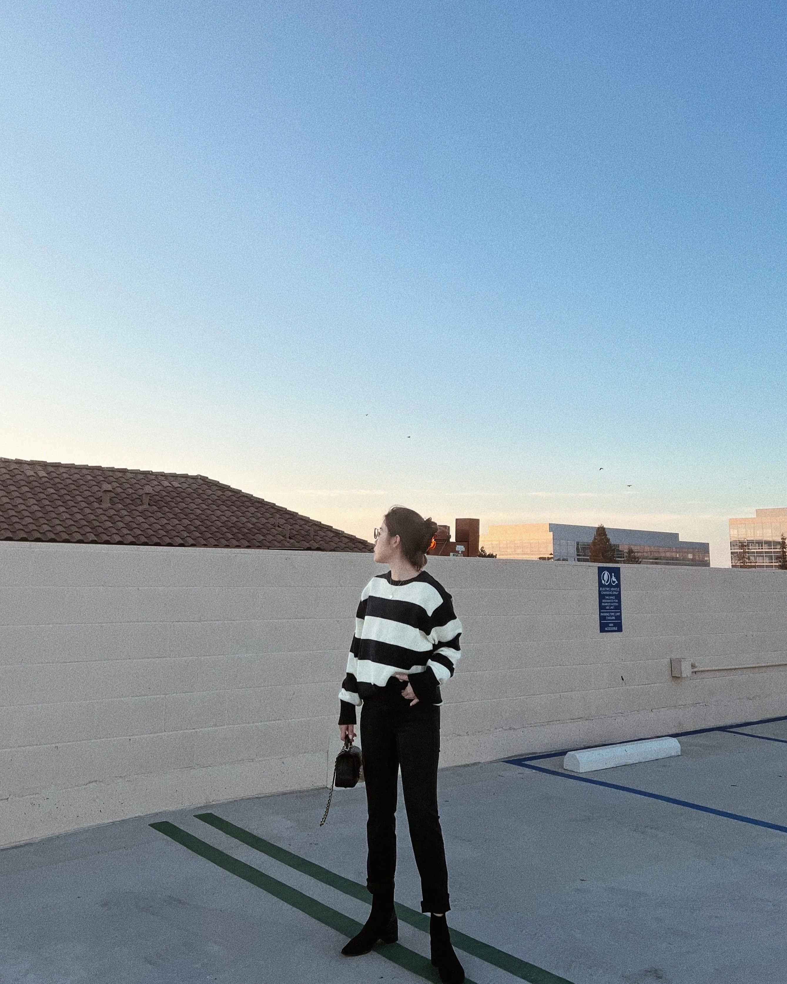 Cotton Stripe Sweater