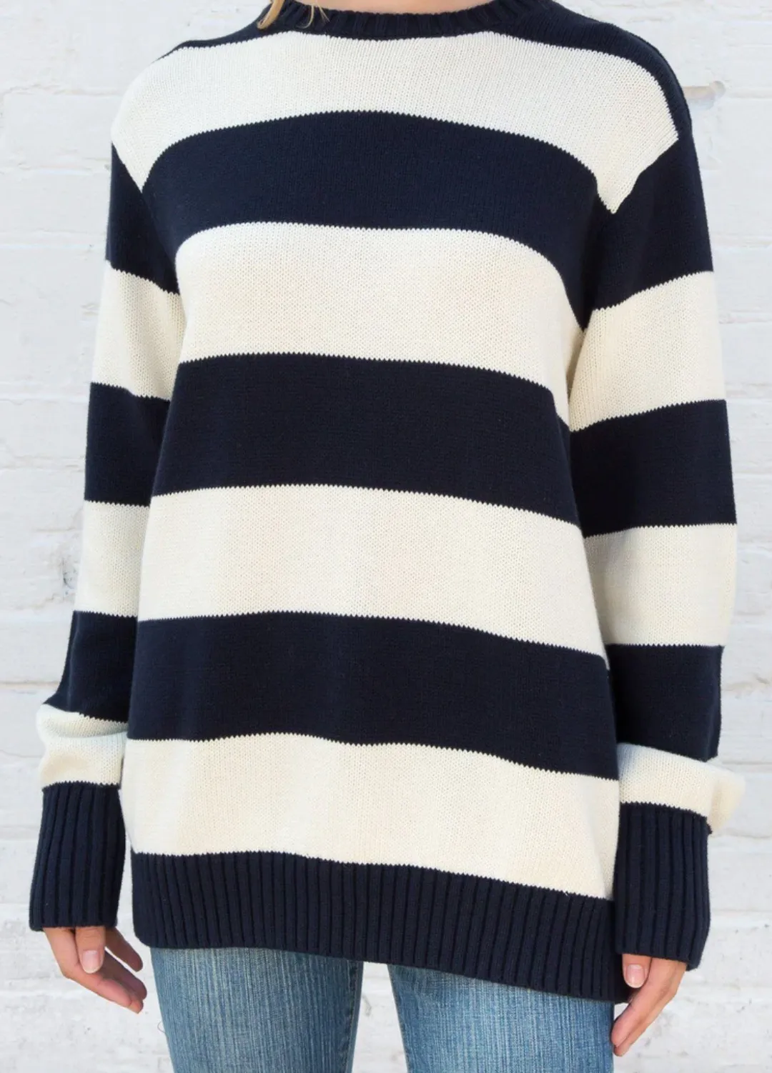 Cotton Stripe Sweater