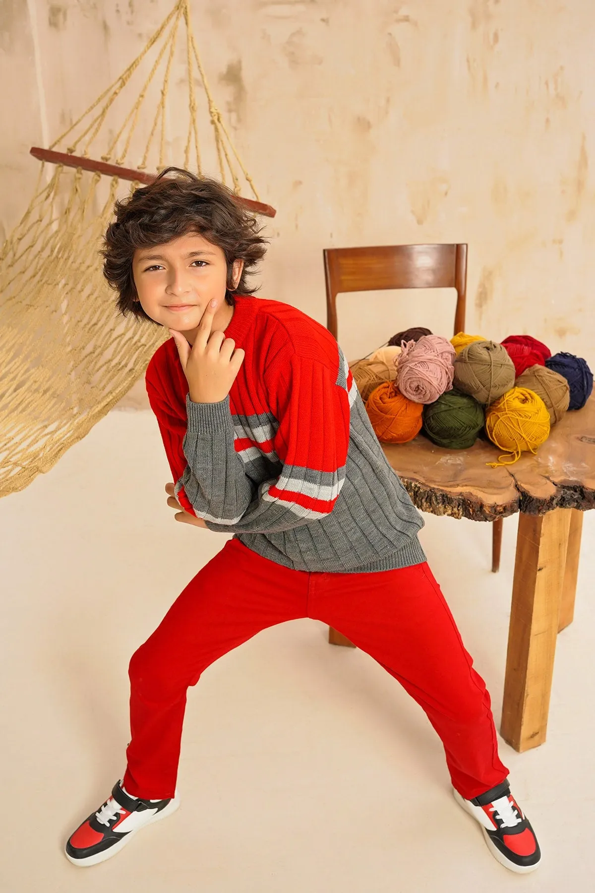 Cotton Viscose Sweater