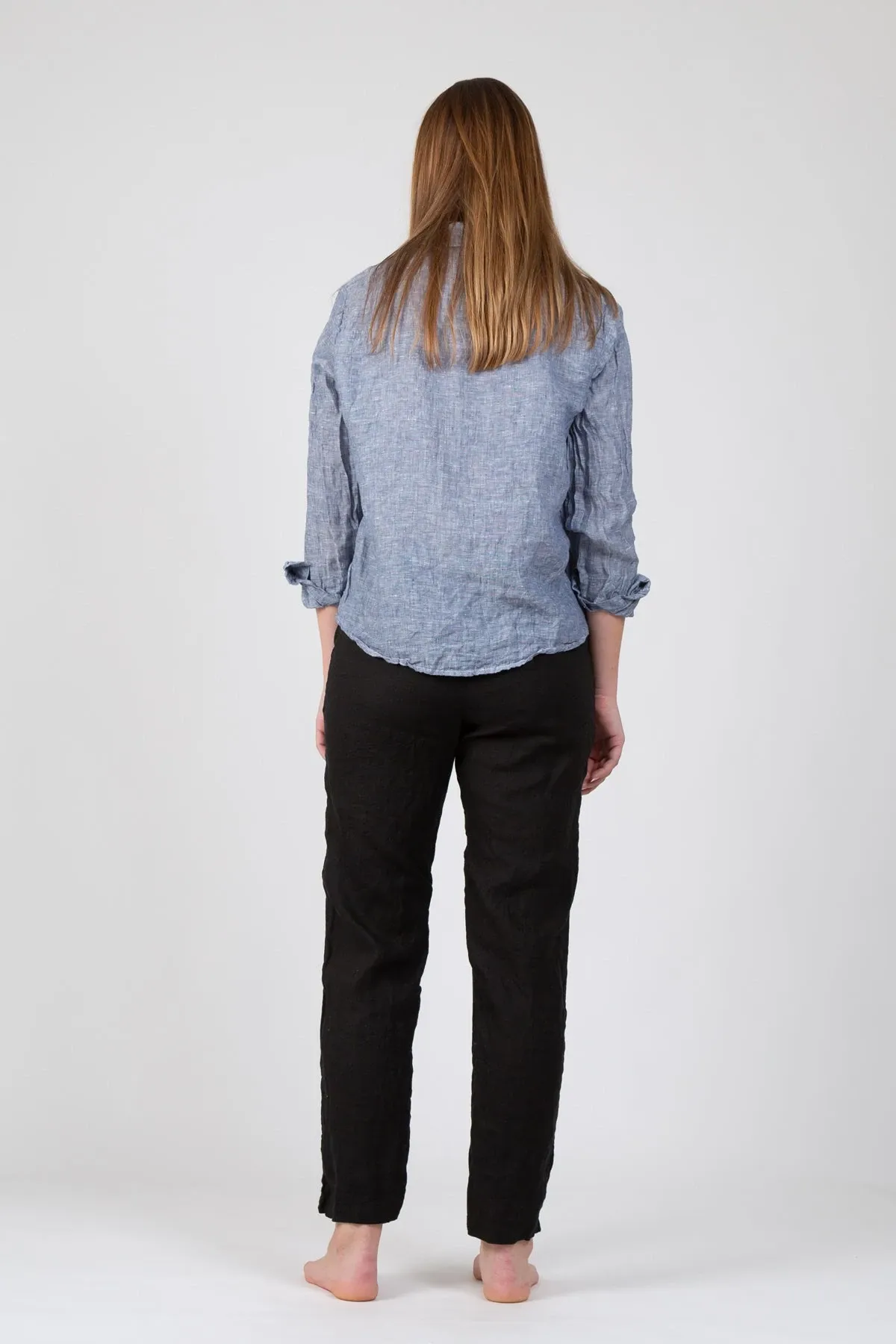 CP - Hampton Linen Pant | Black
