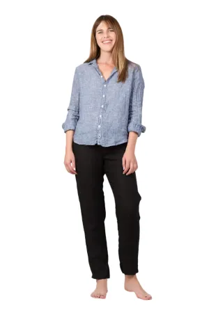CP - Hampton Linen Pant | Black