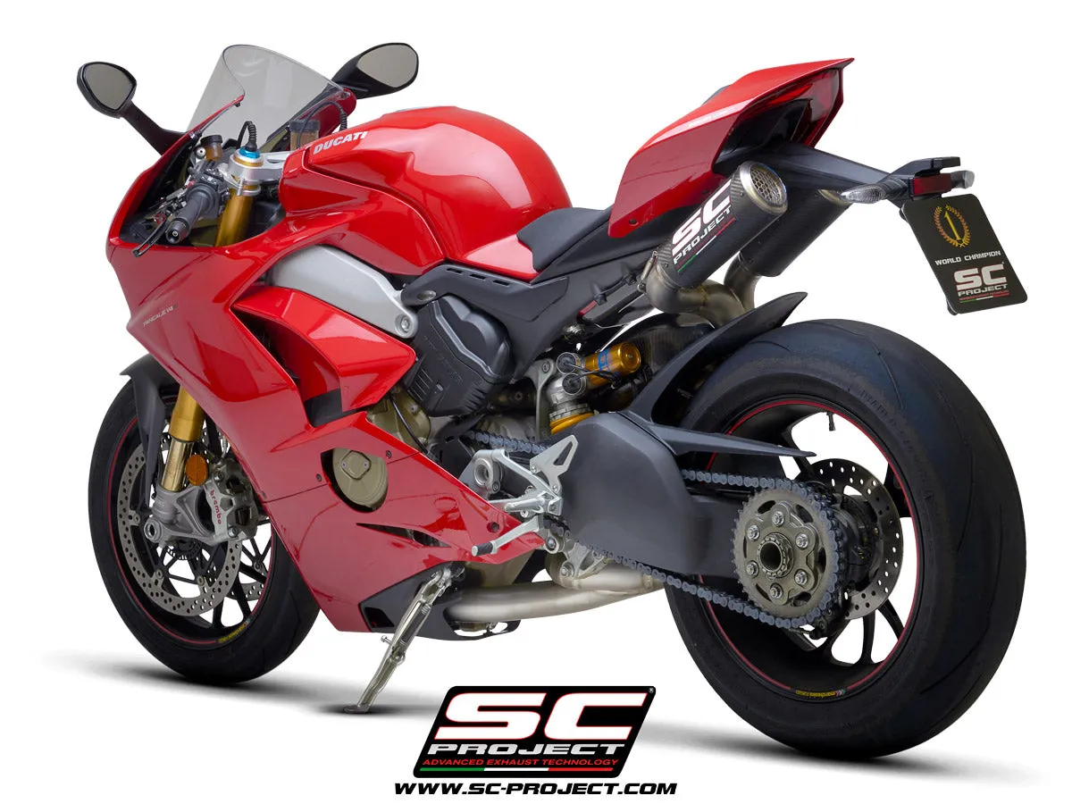 CR-T Exhaust by SC-Project for Ducati Panigale V4 S 2018-2021