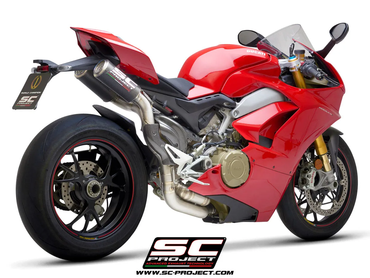 CR-T Exhaust by SC-Project for Ducati Panigale V4 S 2018-2021