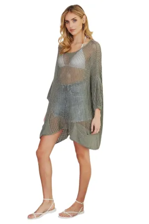 Crochet Knit Oversized Sweater