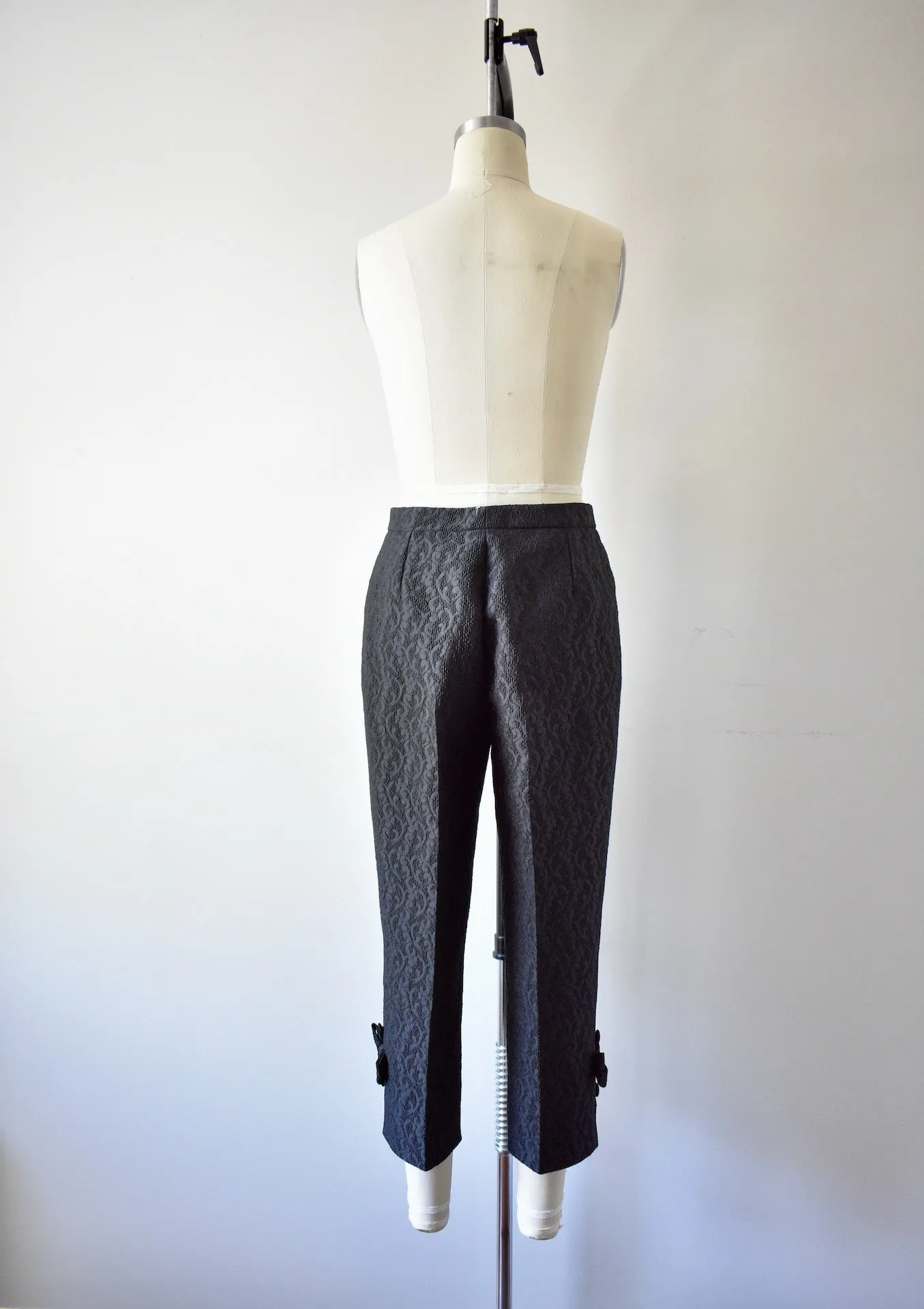 Crop Black Dolce and Gabbana Pant